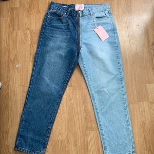 Tokyo wash high waisted jeans